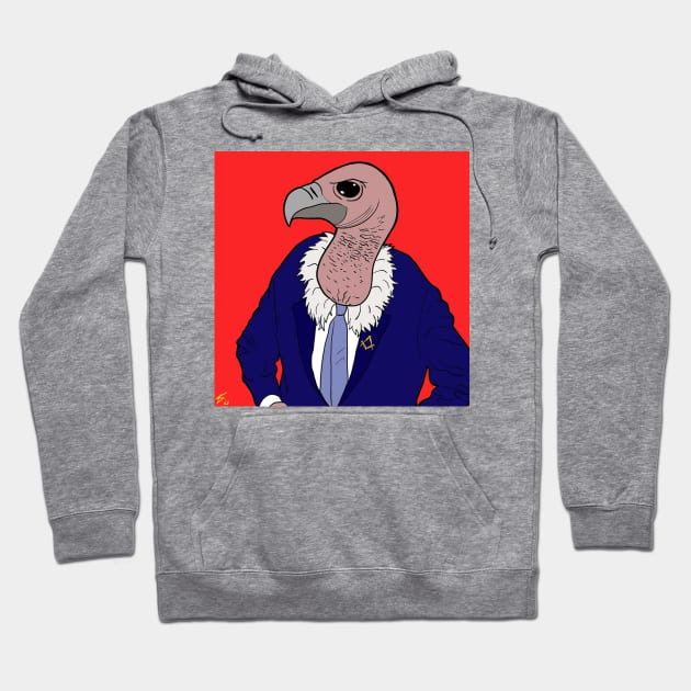 Men In Suits Hoodie by larsbeelzebubart